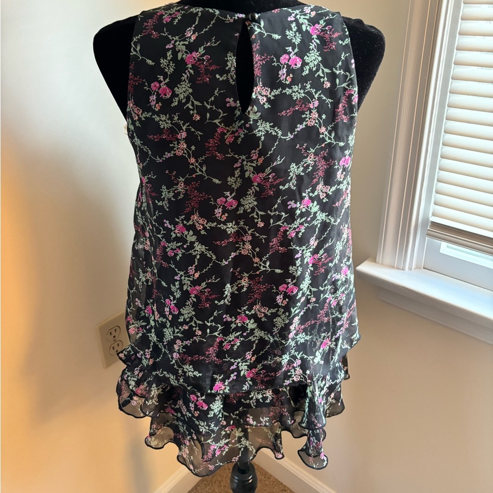 Floral Ruffle Tunic - Picture 3 of 5